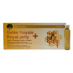 Bio Lonreco Royal Jelly +, Drinkable ampoules | 20 x 10 ml