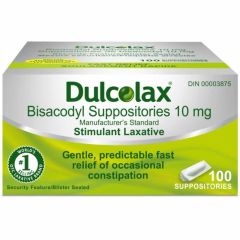 Dulcolax Suppositories 10mg, 100s