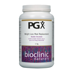 Bioclinic Naturals PGX Weight Loss Meal Replacement · Double Chocolate, 1 kg Powder