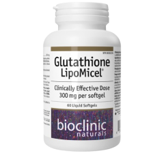 Bioclinic Naturals Glutathione LipoMicel, 60 Softgels