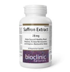 Bioclinic Naturals Saffron Extract, 30 VCaps