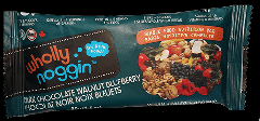 Wholly Noggin Foods Ltd Dark Choco. Walnut Berry 50g, 12/box