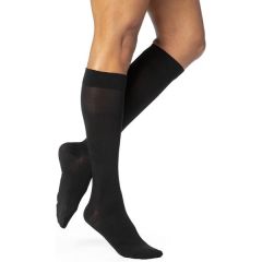 Sigvaris 862CMSW-99/S Pair Calf W/Grip 20-30mm Black, MS