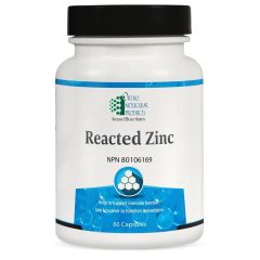 Ortho Molecular Products Reacted Zinc, 60 Capsules